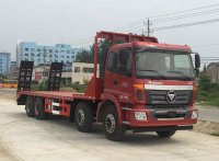 國(guó)五歐曼前四后八挖機(jī)平板車